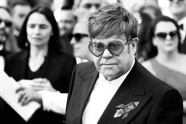 Cannes Francie Května Sir Elton John Zúčastní Premiéry Filmu Rocketman — Stock fotografie