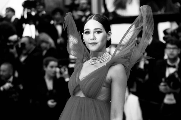Cannes Francie Května Araya Hargate Zúčastní Premiéry Filmu Bolest Sláva — Stock fotografie