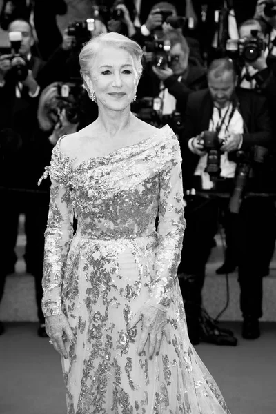 Cannes France Μαΐου Helen Mirren Παρευρίσκεται Στην Πρεμιέρα Της Ταινίας — Φωτογραφία Αρχείου