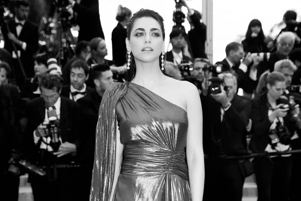 Cannes Francie Května Herečka Miriam Leone Zúčastní Premiéry Filmu Belle — Stock fotografie