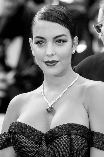 Cannes Francia Maggio Georgina Rodriguez Partecipa Alla Prima Del Film — Foto Stock