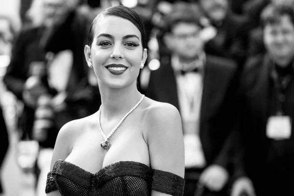 Cannes France Μαΐου Georgina Rodriguez Παρευρίσκεται Στην Πρεμιέρα Της Ταινίας — Φωτογραφία Αρχείου