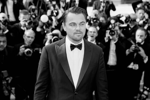 CANNES, FRANCE - MAY 21: Leonardo DiCaprio attends the premiere of the movie "Once Upon A Time In Hollywood" during the 72nd Cannes Film Festival on May 21, 2019 in Cannes, France.