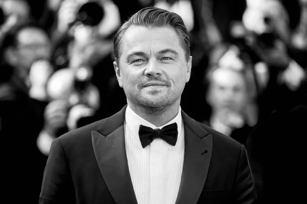 Cannes France May Leonardo Dicaprio Attends Premiere Movie Once Time — Stock Photo, Image