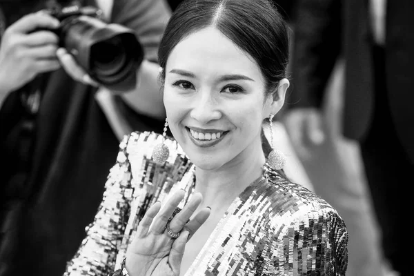 Cannes フランス 5月21日 2019年5月21日にフランス カンヌで開催される第72回カンヌ国際映画祭において 張Ziyiが Rendez Vous Zhang Ziyi — ストック写真