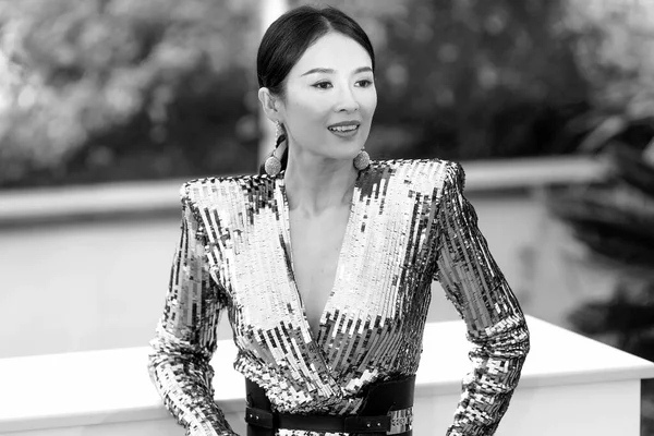 Cannes Frankrijk Mei Zhang Ziyi Neemt Deel Aan Het Fotogesprek — Stockfoto