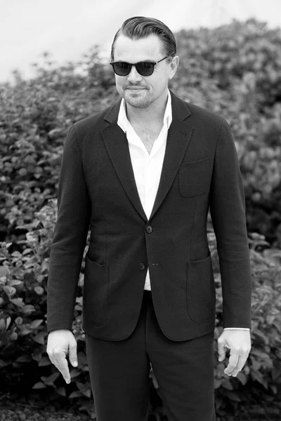 Cannes France May Leonardo Dicaprio Attend Photo Call Movie Once — 스톡 사진