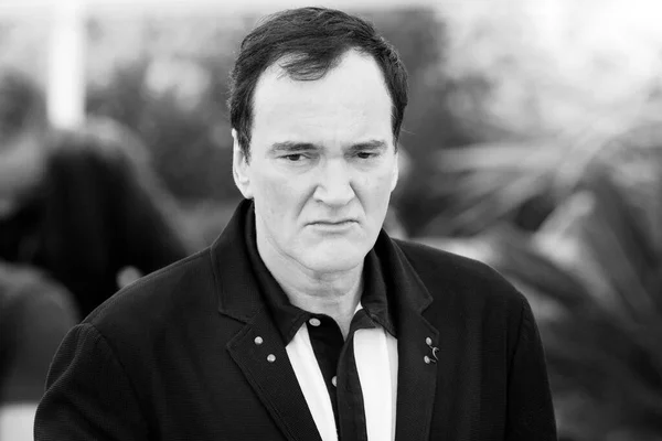 Cannes Francia Mayo Quentin Tarantino Asiste Foto Llamada Película Once —  Fotos de Stock