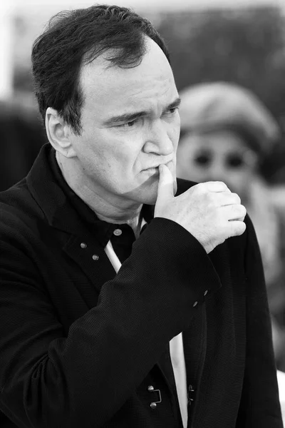 Cannes Frankrike Maj Quentin Tarantino Deltar Fotot Filmen Once Time — Stockfoto