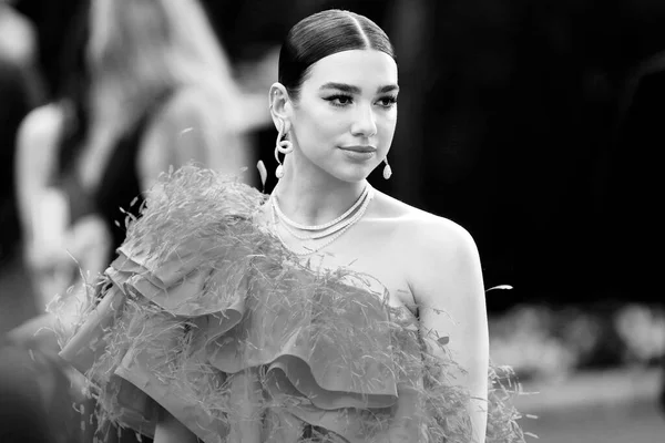 Cap Antibes Frankrijk Mei Dua Lipa Woont Het Amfar Cannes — Stockfoto