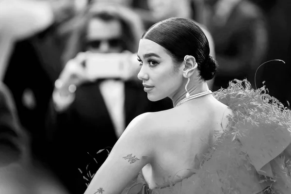 Cap Antibes Francie Května 2019 Dua Lipa Účastní Amfar Cannes — Stock fotografie