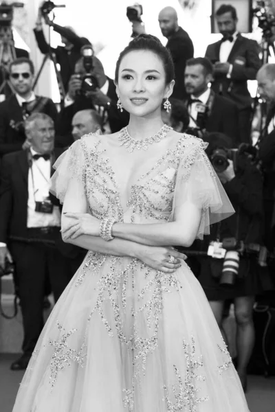 Cannes Francia Mayo Zhang Ziyi Asiste Ceremonia Clausura Del 72º — Foto de Stock