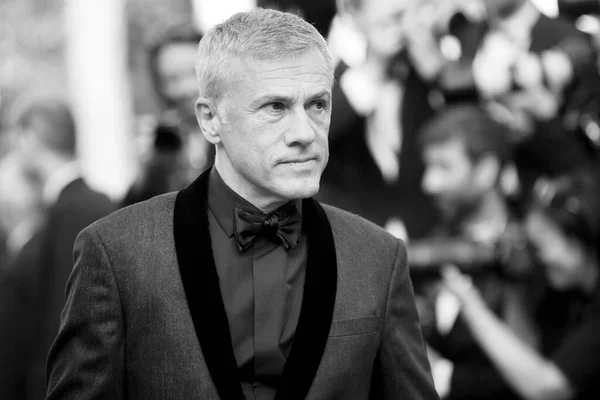 Cannes Frankrike Maj Christoph Waltz Deltar Avslutningsceremonin För Den Filmfestivalen — Stockfoto