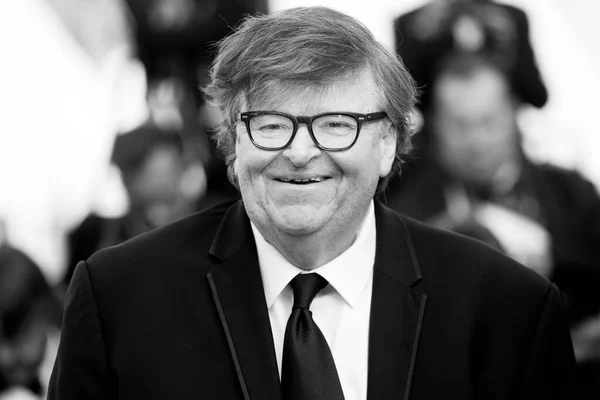 Cannes Francie Května Michael Moore Zúčastní Závěrečného Ceremoniálu Ročníku Filmového — Stock fotografie