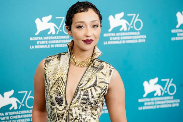 Venice Italy August Ruth Negga Attends Astra Photo Call 76Th — Stock Photo, Image