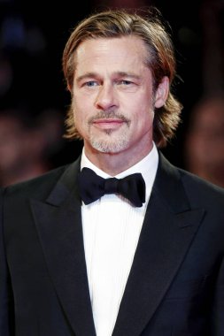 Brad Pitt, 29 Ağustos 2019 'da Venedik, İtalya' da düzenlenen 76. Venedik Film Festivali sırasında 