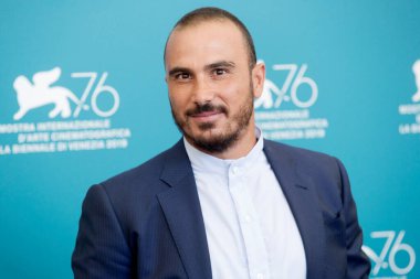 Francesco Di Leva, 30 Ağustos 2019 'da Venedik' teki 76. Film Festivali sırasında 