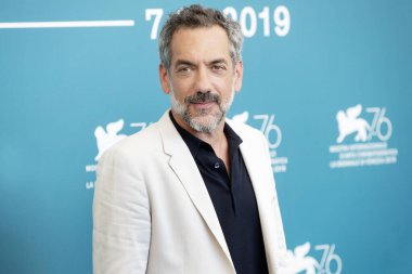 VENICE, İtalya - 31 Ağustos 2019 'da Venedik, İtalya' da düzenlenen 76. Venedik Film Festivali sırasında Todd Phillips 