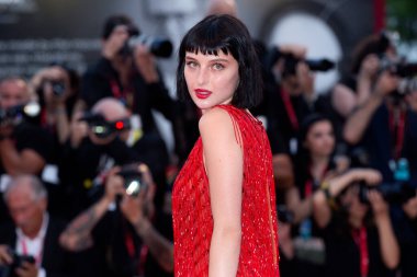 Alice Pagani, 31 Ağustos 2019 'da Venedik, İtalya' da düzenlenen 76. Venedik Film Festivali sırasında 