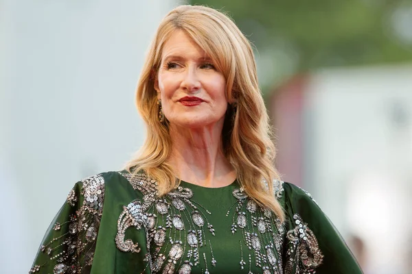 Venezia Italia Agosto Laura Dern Partecipa Alla Prima Del Film — Foto Stock