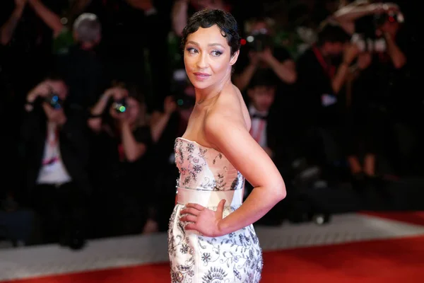 Venice Italy August Ruth Negga Attends Premiere Movie Astra 76Th — Stock Photo, Image