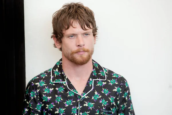 Venice Italy August Jack Connell Attends Photo Call Movie Seberg — Stock Photo, Image