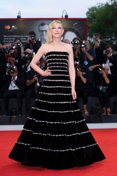 Venice Italien Augusti Cate Blanchett Premiären Filmen Joker Den Filmfestivalen — Stockfoto