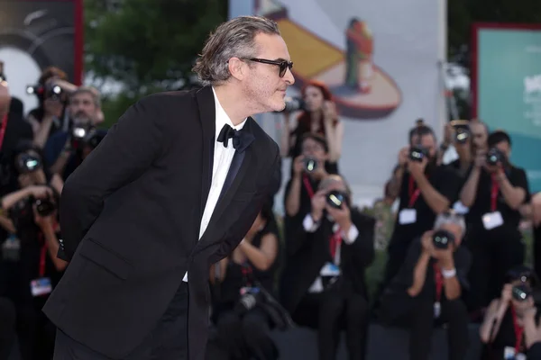 Joaquin Phoenix Ağustos 2019 Venedik Talya Düzenlenen Venedik Film Festivali — Stok fotoğraf