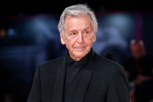 Venice Włochy Sierpnia Reżyser Costa Gavras Bierze Udział Premierze Filmu — Zdjęcie stockowe