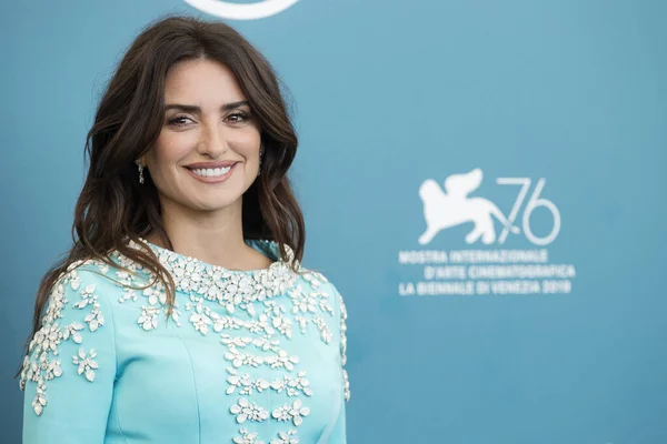 Venecia Italia Septiembre Penélope Cruz Asiste Foto Llamada Película Wasp — Foto de Stock