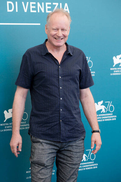 VENICE, ITALY - SEPTEMBER 03:  Stellan Skarsgard attends the photo-call of the movie "The Painted Bird" during the 76th Venice Film Festival on September 03, 2019 in Venice, Italy. 