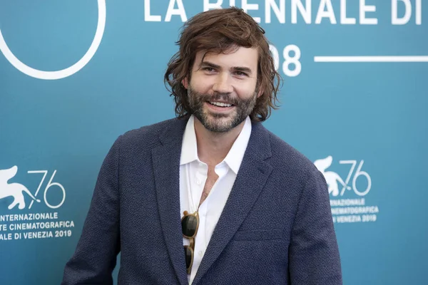 Venice Italy Σεπτεμβριου Rossif Sutherland Παρευρίσκεται Στη Φωτογράφηση Της Ταινίας — Φωτογραφία Αρχείου