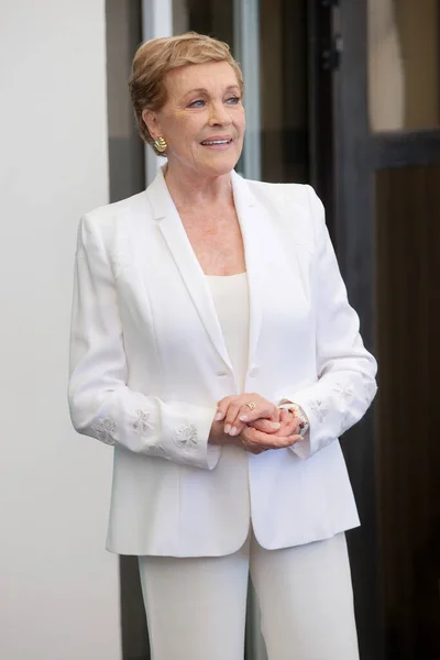 Venice Italië September Julie Andrews Bezoekt Gouden Leeuw Voor Lifetime — Stockfoto