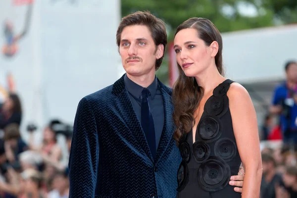 Venice Italië September Luca Marinelli Alissa Jung Wonen Slotceremonie Bij — Stockfoto