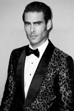 Jon Kortajarena 21 Eylül 2017 'de Milano, İtalya' da bulunan amfAR Gala Milano 'ya katıldı..