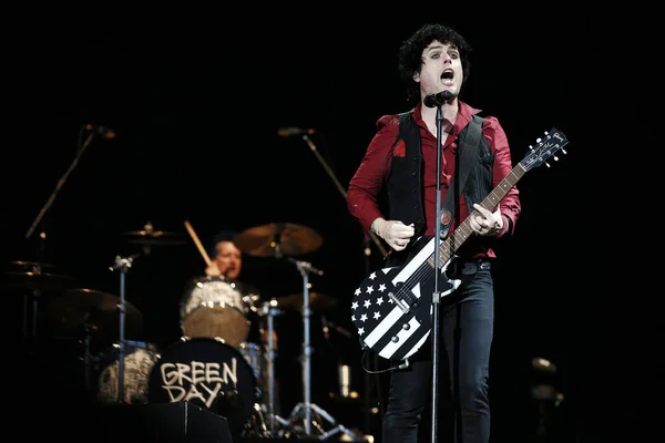 Monza Italy June Billie Joe Armstrong Greenday Perform Day Song — Stock Photo, Image