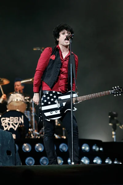 Monza Italy June Billie Joe Armstrong Greenday Perform Day Song — Stock Photo, Image
