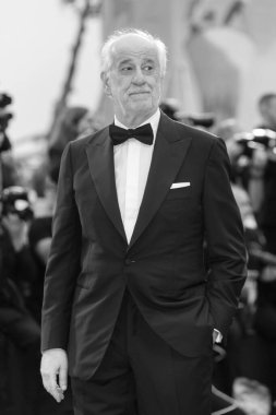 Venedik, İtalya - 27 Ağustos 2025 'te Venedik, İtalya' da düzenlenen 82. Venedik Uluslararası Film Festivali sırasında aktör Toni Servillo, Açılış Töreni kırmızı halısına katıldı.. 