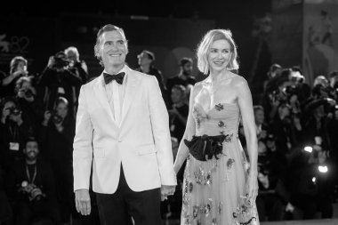 VENICE, İtalya - Naomi Watts ve Billy Crudup 28 Ağustos 2025 'te Venedik, İtalya' da düzenlenen 82..