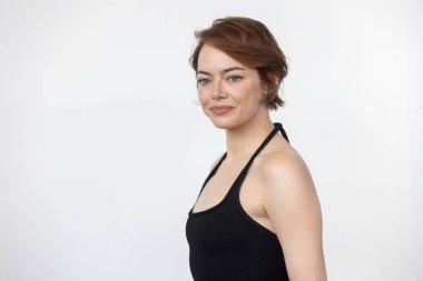 Emma Stone 28 Ağustos 2025 'te Venedik, İtalya' da düzenlenen 82. Uluslararası Venedik Film Festivali sırasında 