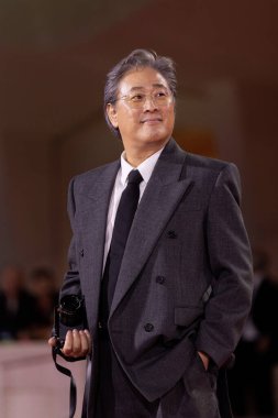 VENICE, İtalya - 29 Ağustos 2025 tarihinde Venedik, İtalya 'da düzenlenen 82. Uluslararası Film Festivali sırasında 