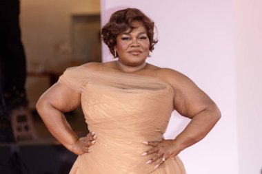 VENICE, İtalya - 31 Ağustos 2025 tarihinde Venedik, İtalya 'da düzenlenen 82. Venedik Uluslararası Film Festivali sırasında Da' Vine Joy Randolph, Çekim İtalya Ödülü heyetine kırmızı halı ile katıldı..