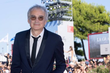 VENICE, İtalya - 31 Ağustos 2025 tarihinde Venedik Uluslararası Film Festivali sırasında 