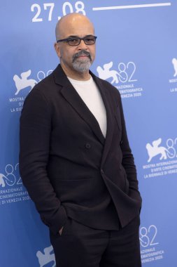 Jeffrey Wright 31 Ağustos 2025 tarihinde Venedik, İtalya 'da düzenlenen 82. Uluslararası Venedik Film Festivali sırasında 