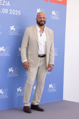 Mark Kerr, 1 Eylül 2025 'te Venedik, İtalya' da düzenlenen 82. Venedik Uluslararası Film Festivali sırasında 