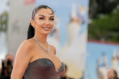 SEPTEMBER 02: Elettra Lamborghini, 2 Eylül 2025 tarihinde Venedik Uluslararası Film Festivali sırasında 