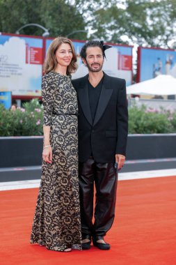 SEPTEMBER 02: Sofya Coppola ve Marc Jacobs, 2 Eylül 2025 tarihinde Venedik, İtalya 'da düzenlenen 82..
