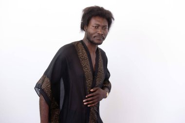 Benjamin Clementine, Venedik Uluslararası Film Festivali sırasında 3 Eylül 2025 'te Venedik, İtalya' da düzenlenen 82..