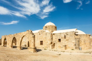 Panagia Odigitria veya Virgin Mary kilisesi yıkılmış kemerli, Koukli