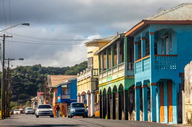 Karayip şehri Georgetown, Charlotte, Saint Vincent ve Grenadines